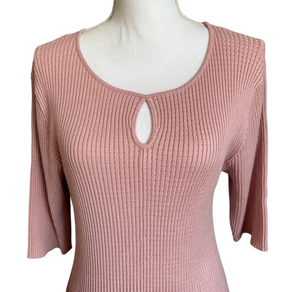 Chelsea & Theodore Pink Dress Women's Barbiecore Size XL - Picture 12 of 16